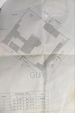 Terrains 3000m²  - Pointe-noire