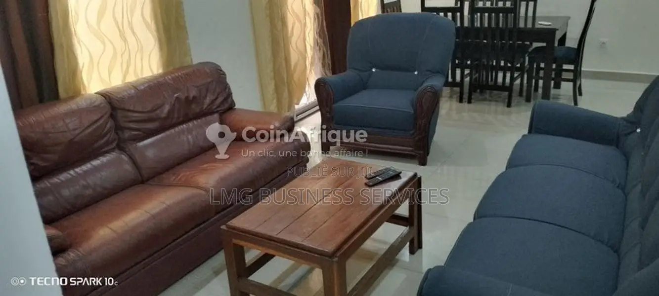 Location appartement meublé 3 pièces - Brazzaville