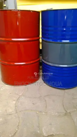 Photo - Fût métallique vide en bon état