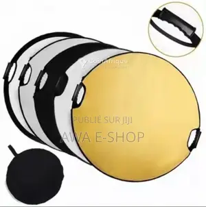 Photo - Réflecteur 5-en-1 professionnel 110cm - Multi-surfaces