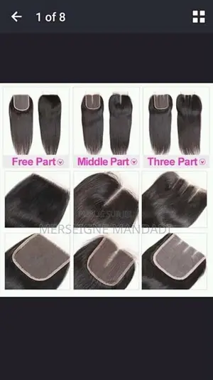 Photo - Mèches brésiliennes avec closure de qualité supérieure