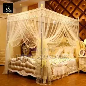 Photo - Moustiquaire de lit luxueuse style Hollywood