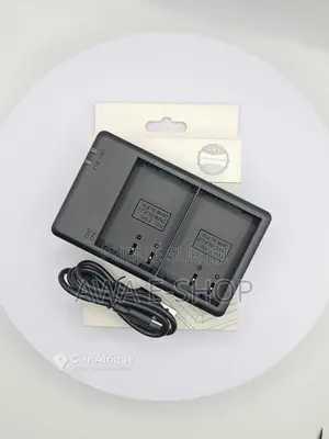 Photo - Chargeur Double Batterie Multicompatible pour Appareils Photo Numériqu