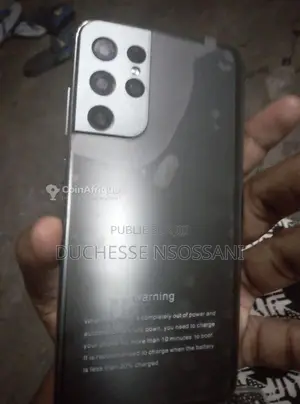 Photo - Smartphone Samsung Galaxy S21 Ultra - État neuf