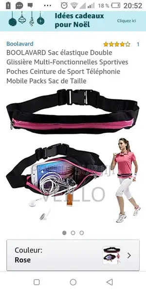 Photo - Mini sac de sport compact et élastique