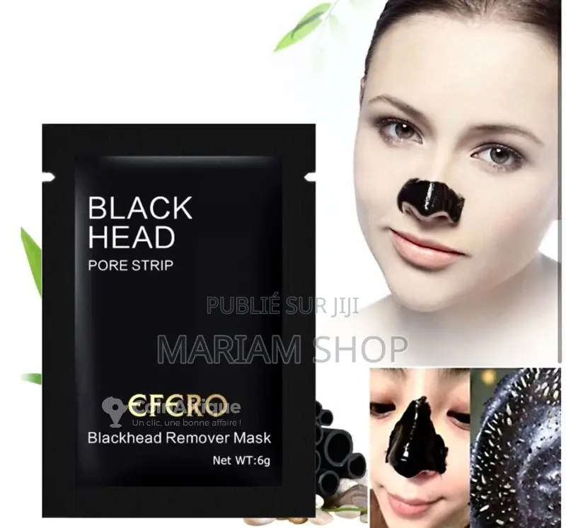 Masque noir de soin 600 - Traitement purifiant visage