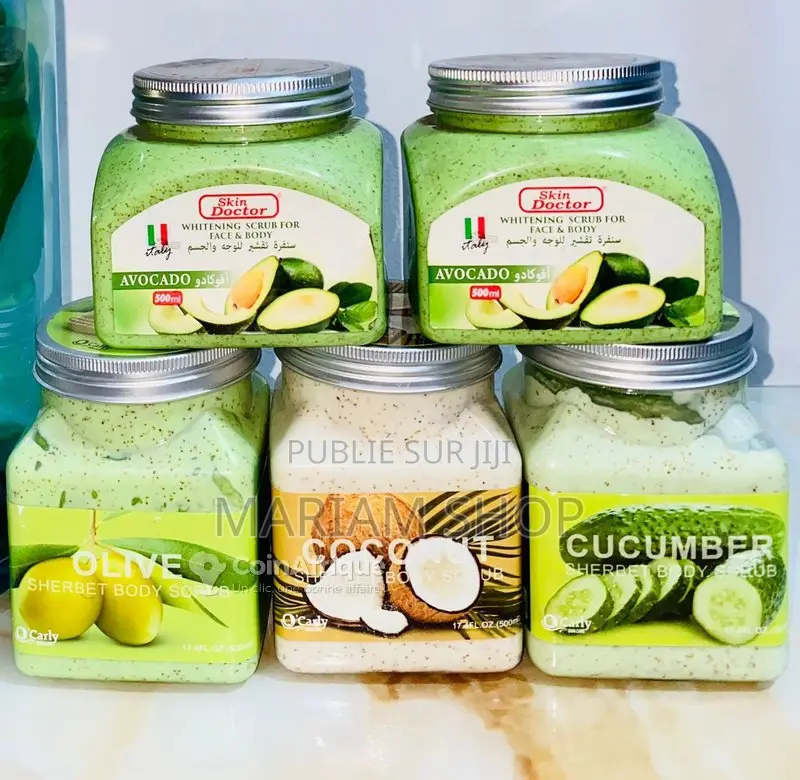 Gommage exfoliant corps doux et hydratant