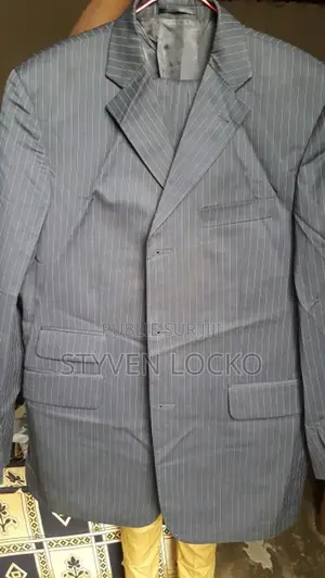 Costume homme élégant taille 54 - Tissu de marque