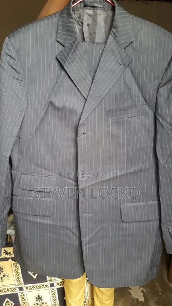 Costume homme élégant taille 54 - Tissu de marque