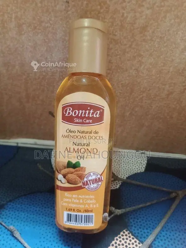 Huile d'amande douce pure - Hydratation et massage