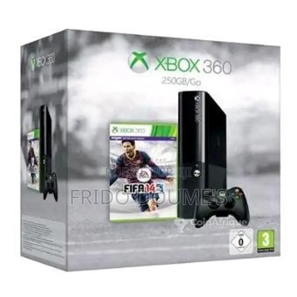 Console Xbox 360 avec jeux vidéo