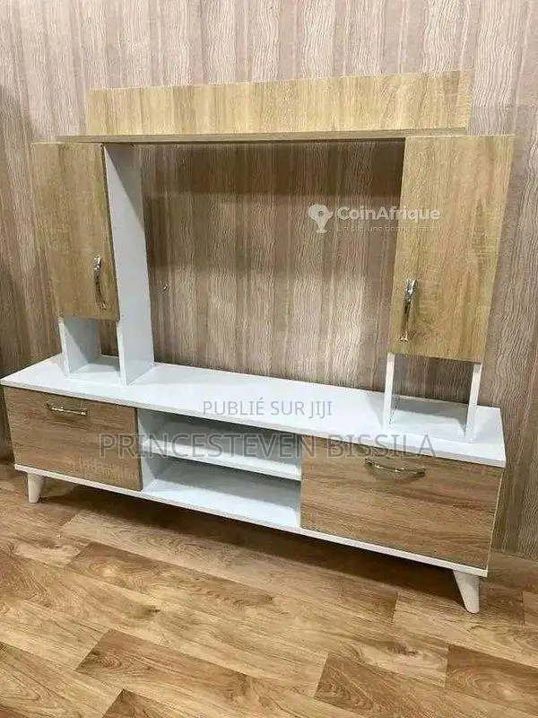 Meuble TV sur mesure artisanal en bois