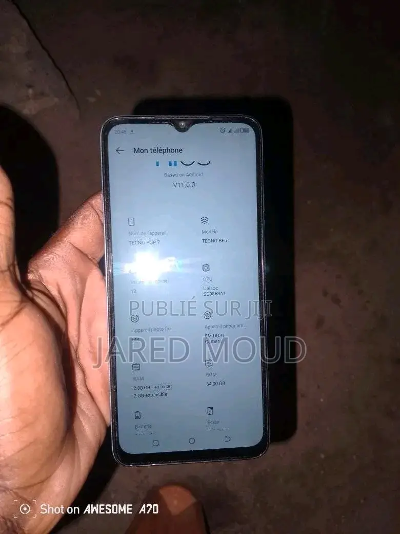 Tecno Camon 19 128 GB Blue