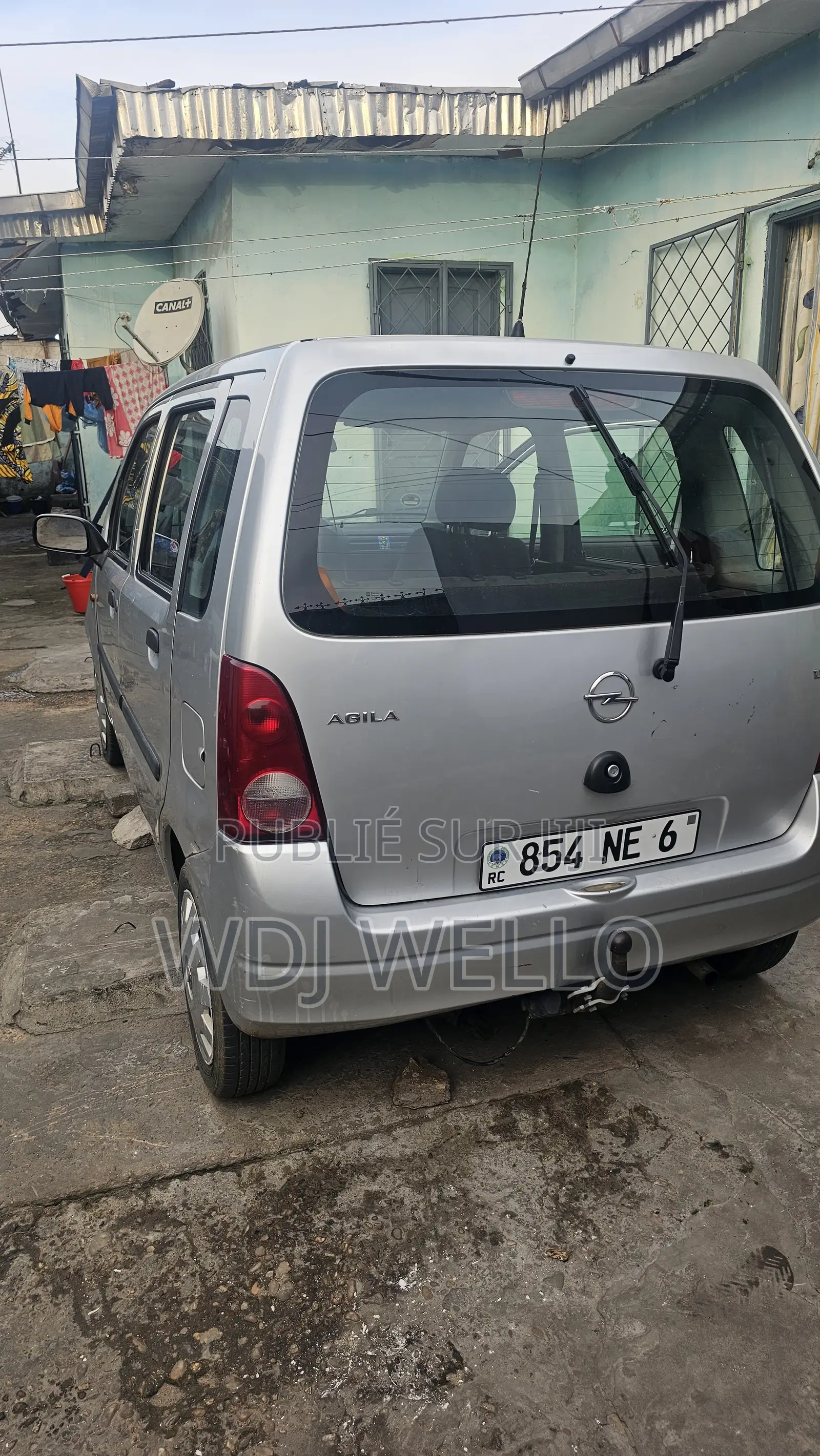 Opel Agila 1.2 2006 Gris